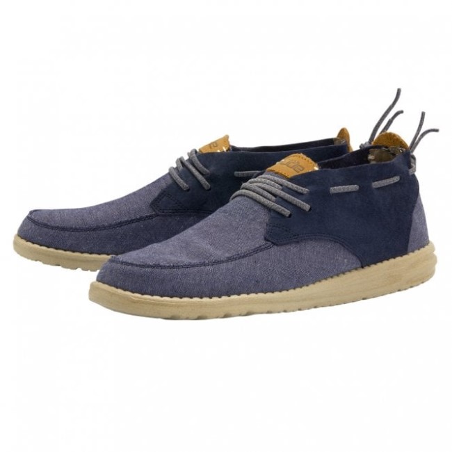 Heydude España Alfie Chambray Blue