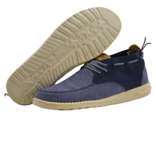 Heydude España Alfie Chambray Blue