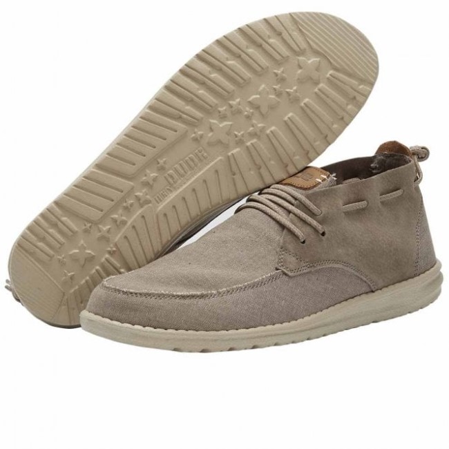 Heydude España Alfie Chambray Tan