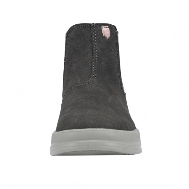 Heydude España Aurora Juvenil Cuero Reciclado Granito