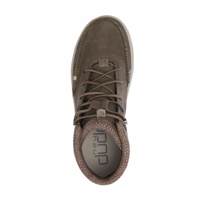 Heydude España Bradley Cuero Reciclado Chocolate