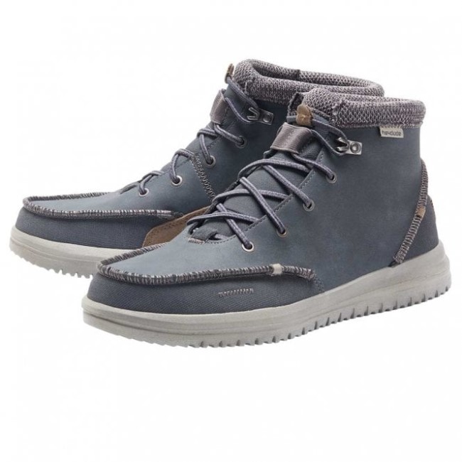 Heydude España Bradley Cuero Reciclado Azul Profundo