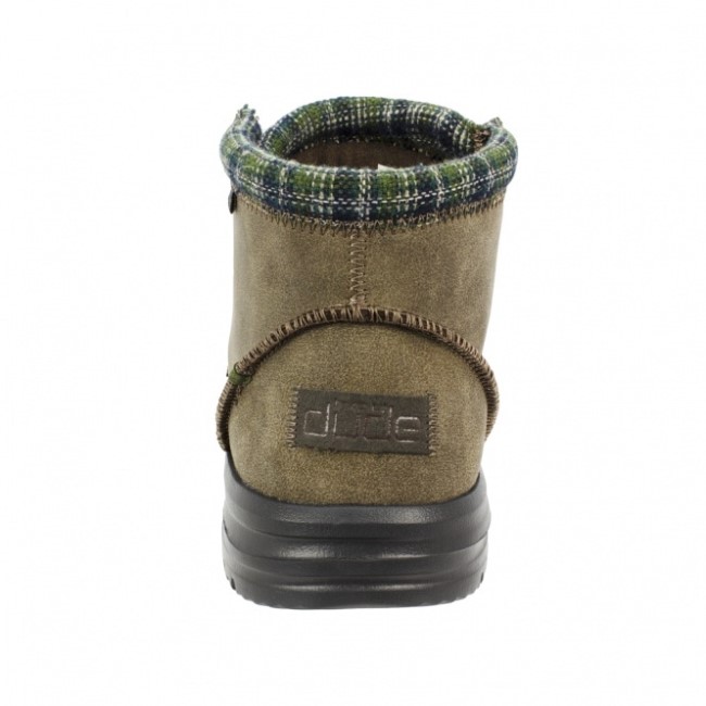 Heydude España Bradley Cuero Reciclado Caoba