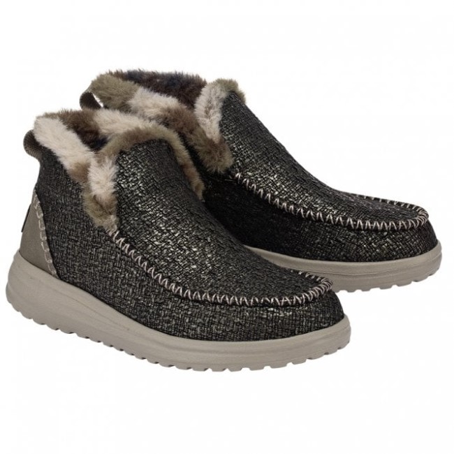 Heydude España Denny Mezcla Lana Verde Vidriado