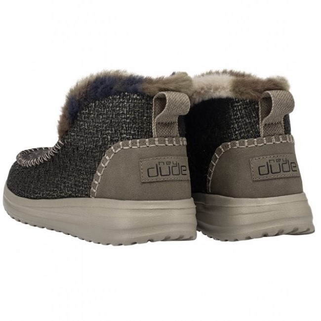 Heydude España Denny Mezcla Lana Verde Vidriado