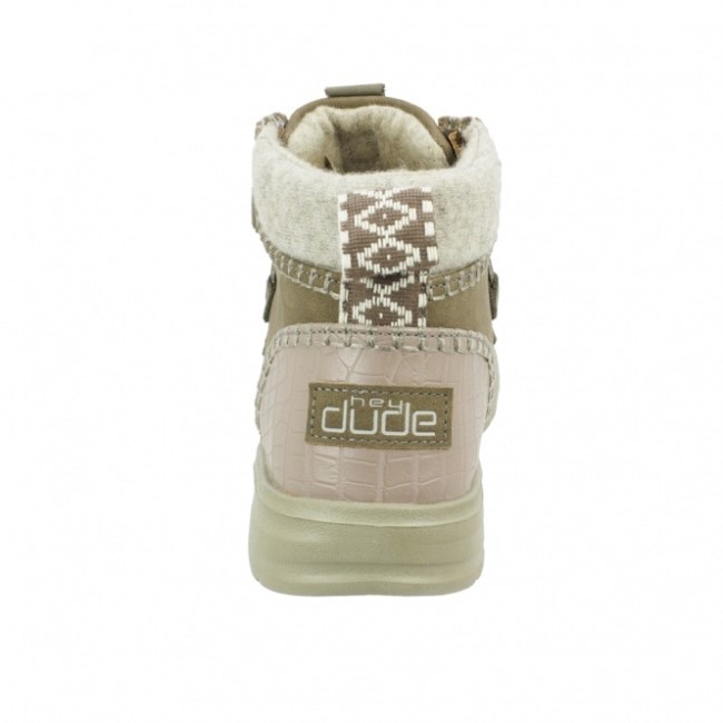 Heydude España Eloise Cuero Reciclado Marrón