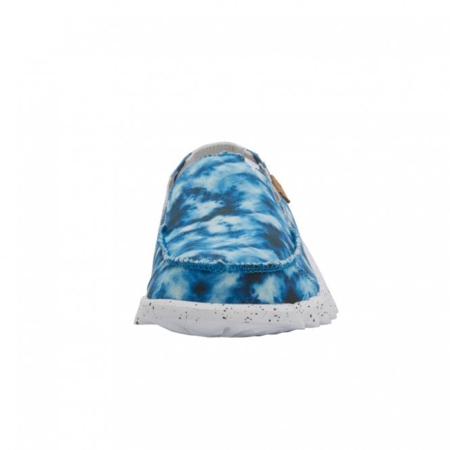 Heydude España Farty Lona Estampada Tie Dye Azul