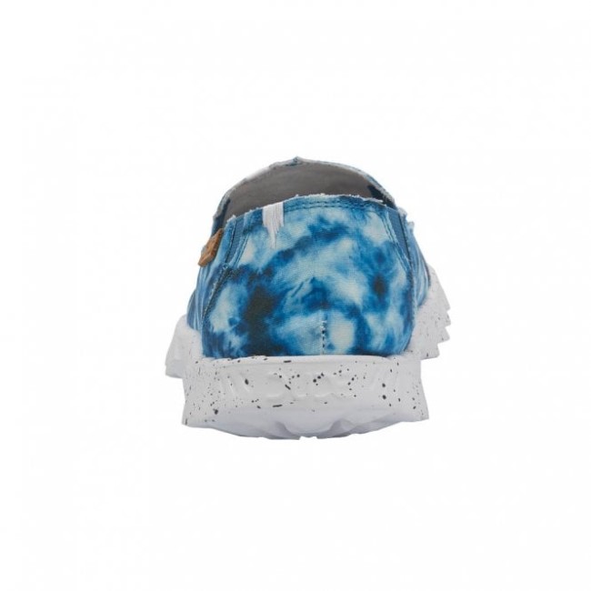 Heydude España Farty Lona Estampada Tie Dye Azul