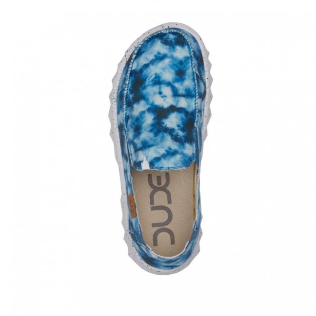 Heydude España Farty Lona Estampada Tie Dye Azul