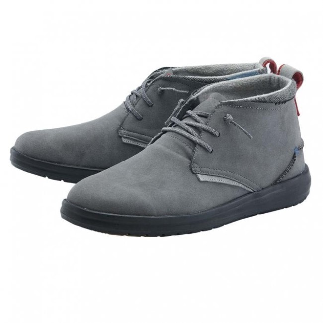 Heydude España Jack Piel Reciclada Gris Oscuro