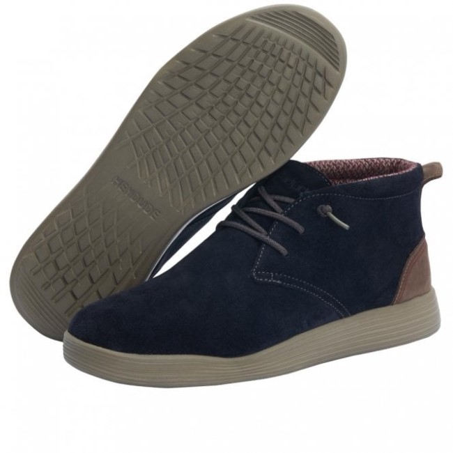 Heydude España Jo Suede Ocean Blue