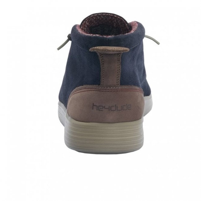 Heydude España Jo Suede Ocean Blue
