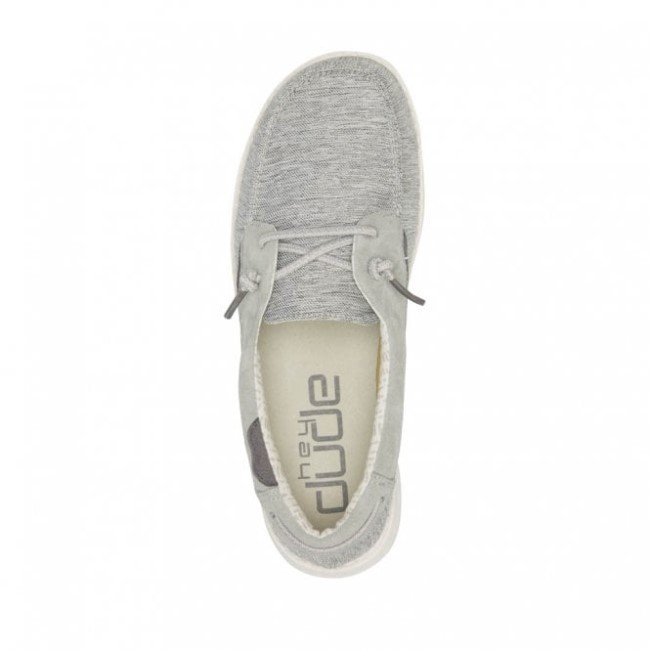 Heydude España Laila Lily Chambray Gris Hielo