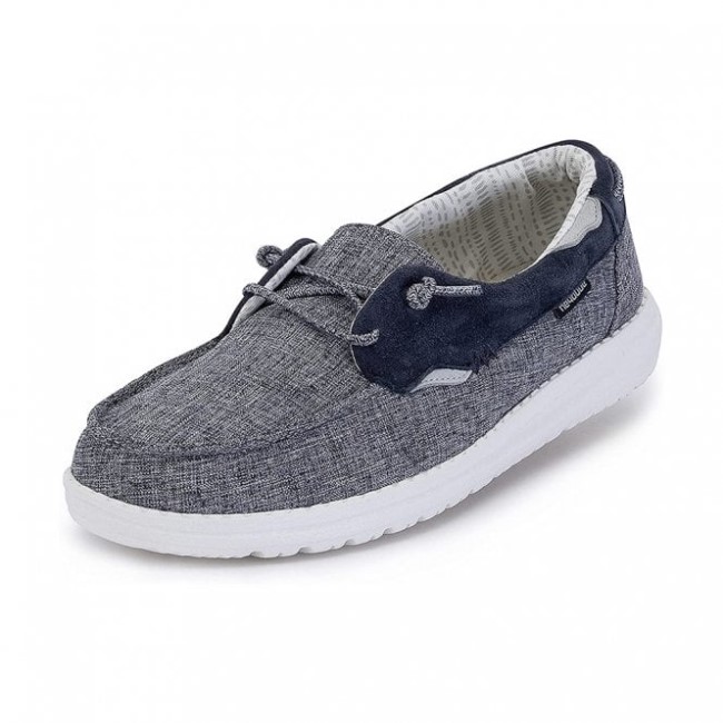 Heydude España Laila Lily Chambray Sea Blue
