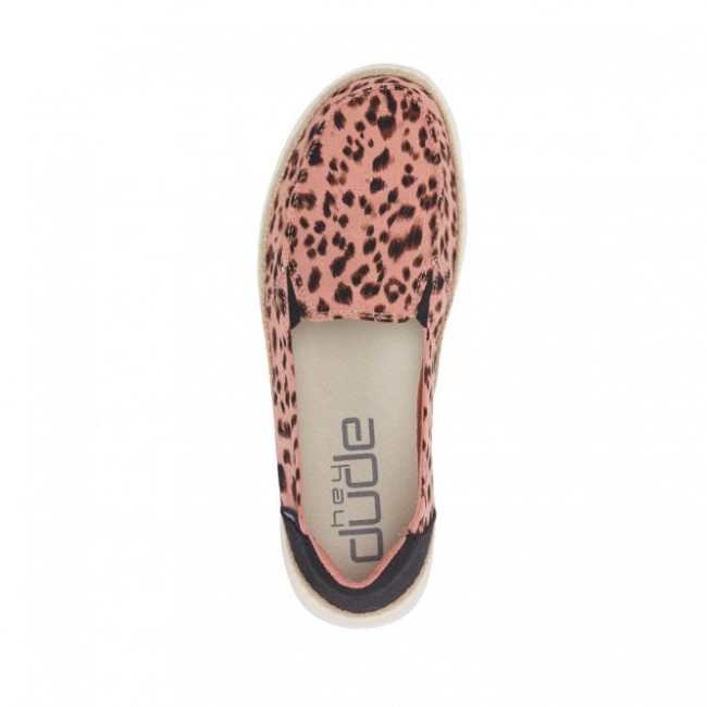 Heydude España Lena Leopard Rose