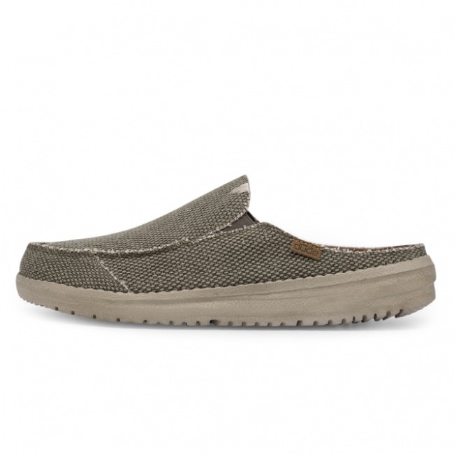 Heydude España Marty Ejército Natural Slip On Mule