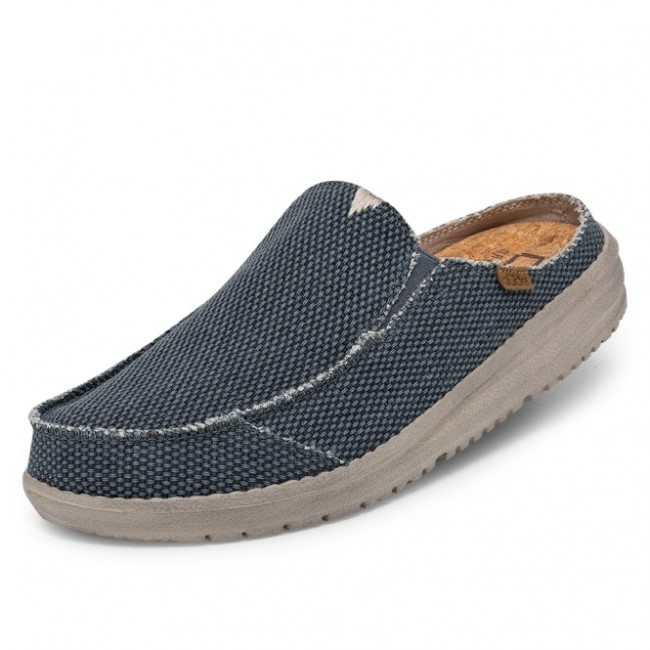 Heydude España Marty Natural Night Blue Slip On Mule