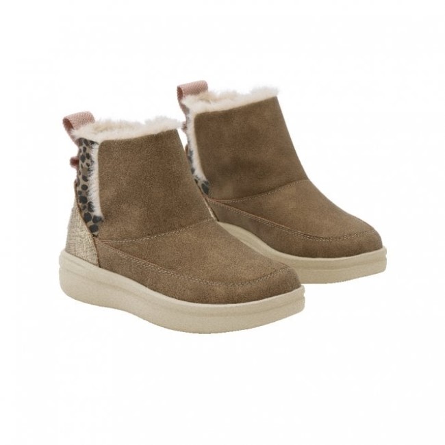 Heydude España Mel Juvenil Mezcla Lana Castaño