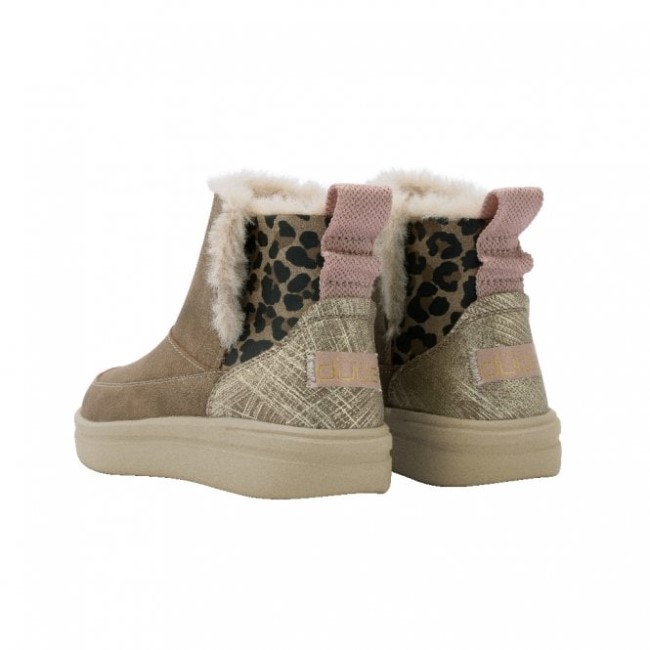 Heydude España Mel Juvenil Mezcla Lana Castaño