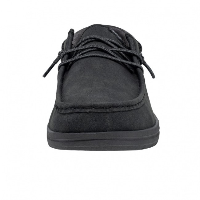 Heydude España Paul Piel Reciclada Carboncillo