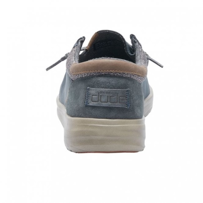 Heydude España Paul Cuero Reciclado Azul Profundo