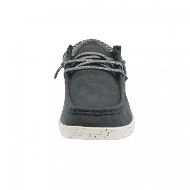 Heydude España Polly Cuero Reciclado Negro