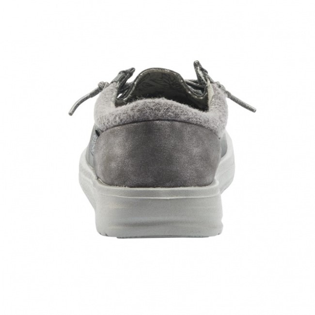 Heydude España Polly Cuero Reciclado Azul Profundo