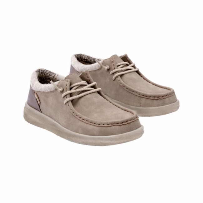 Heydude España Polly Piel Reciclada Topo Claro