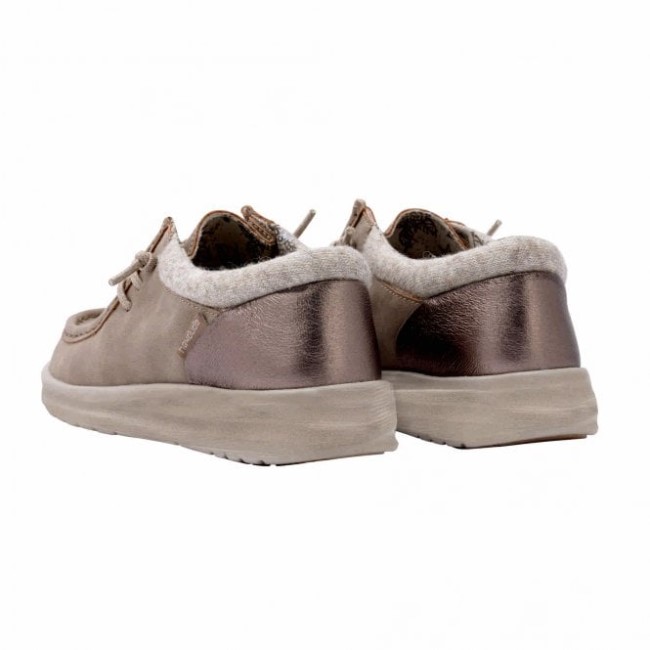 Heydude España Polly Piel Reciclada Topo Claro