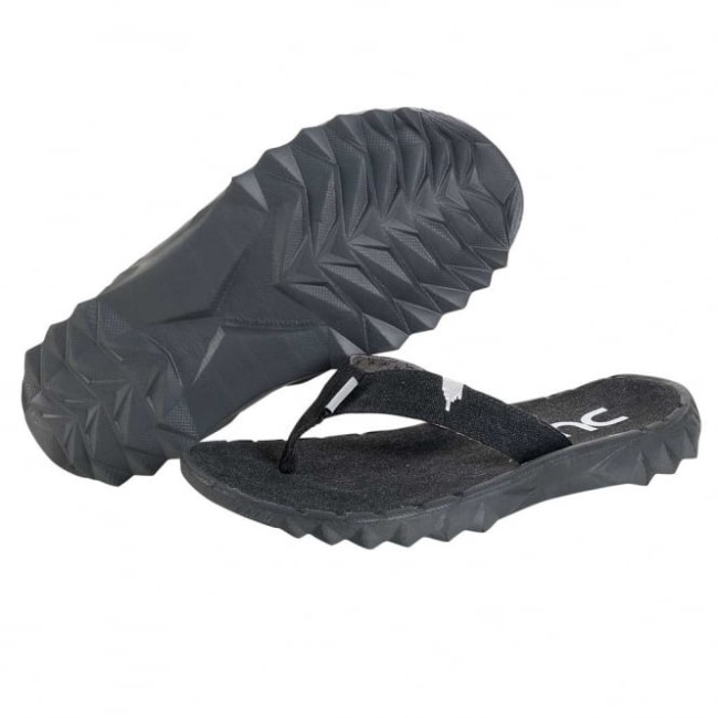 Heydude España Sava Black Canvas Flip Flop