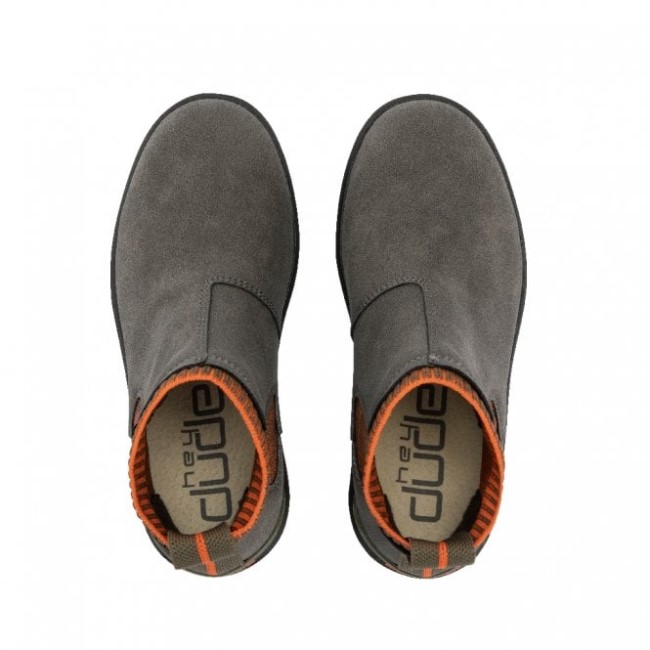 Heydude España Scott Youth Piel Reciclada Chocolate