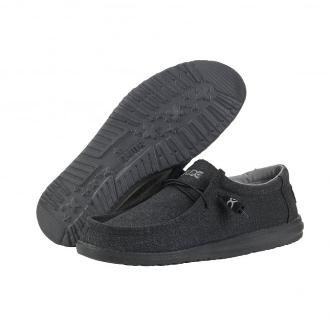 Heydude España Wally Clásico Negro Azabache