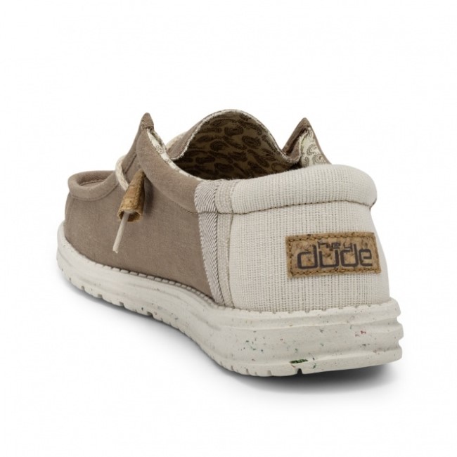 Heydude España Wally Lino Natural Arcilla