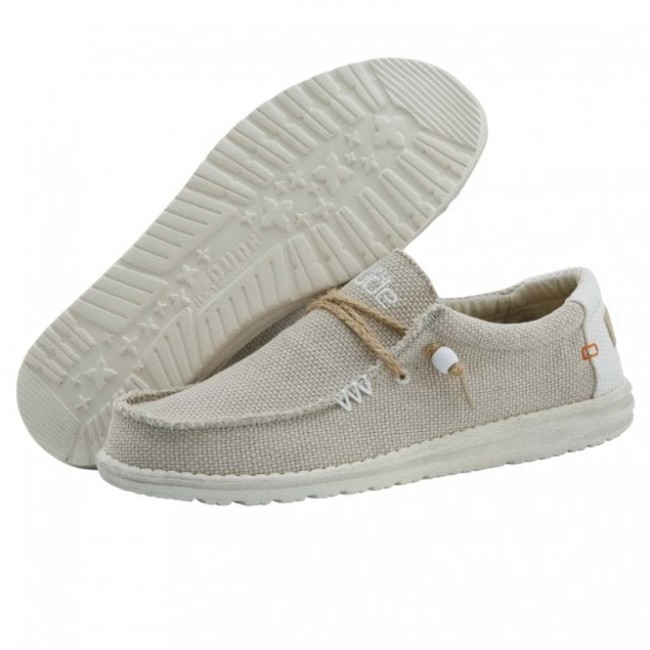 Heydude España Wally Natural Blanco Roto