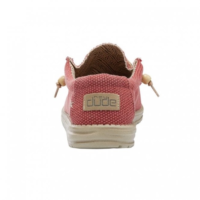 Heydude España Wally Natural Rojo Pompeyano