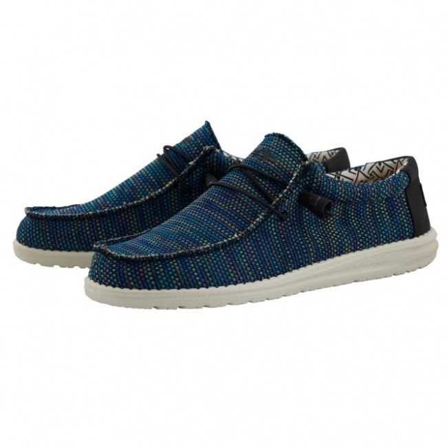 Heydude España Wally Sox Azul Verde