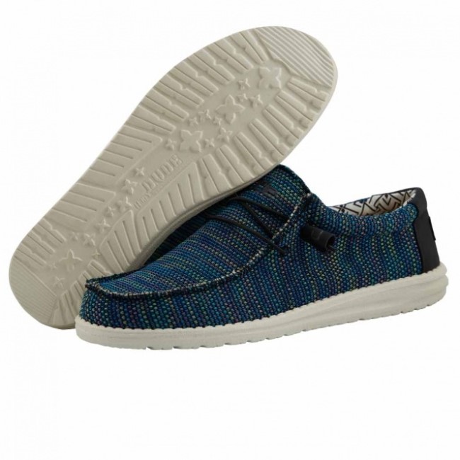 Heydude España Wally Sox Azul Verde