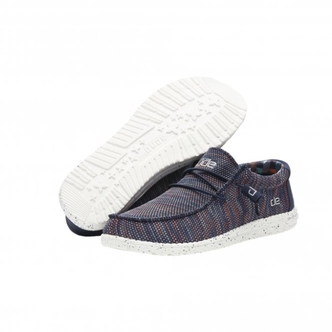 Heydude España Wally Sox Azul Naranja