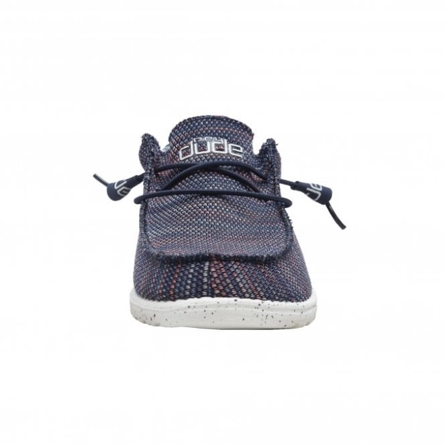 Heydude España Wally Sox Azul Naranja