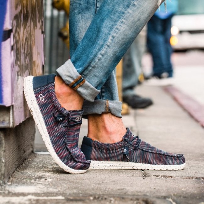 Heydude España Wally Sox Azul Naranja