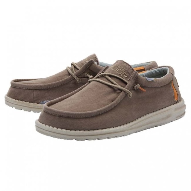 Heydude España Wally Lona Lavada Nogal