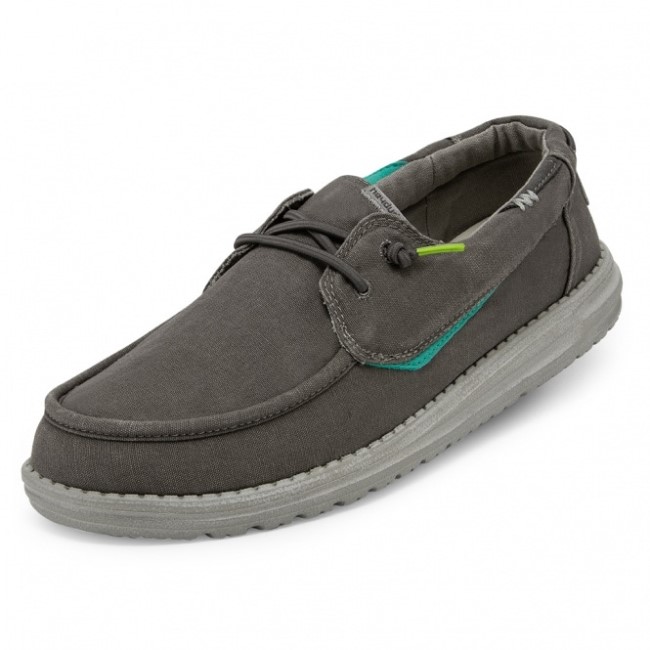 Heydude España Lona Lavada Galesa Plomo