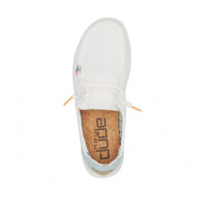 Heydude España Wendy Boho Crochet Blanco
