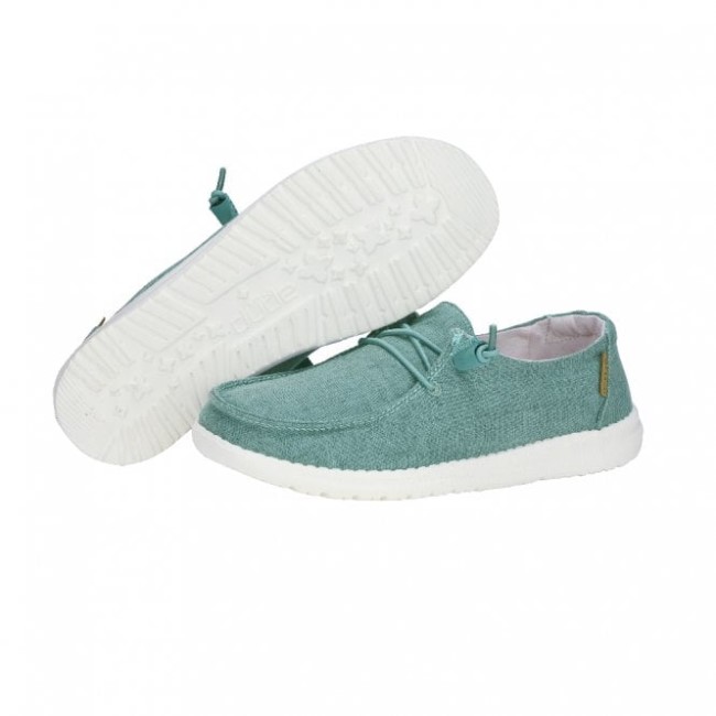 Heydude España Wendy Chambray Aqua