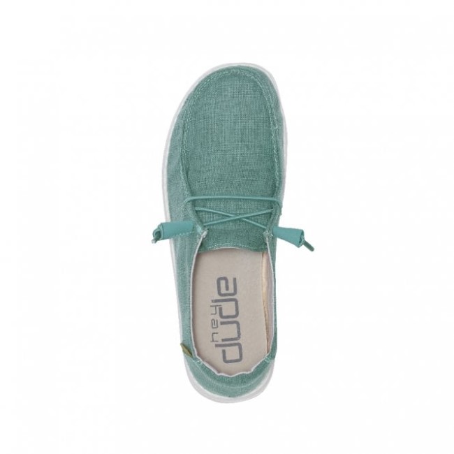 Heydude España Wendy Chambray Aqua