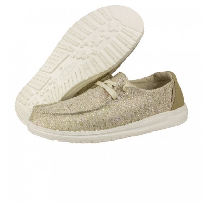 Heydude España Wendy Chambray Beige Brillo