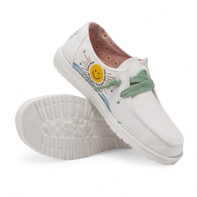 Heydude España Wendy Chambray Doodle Buenas Vibraciones