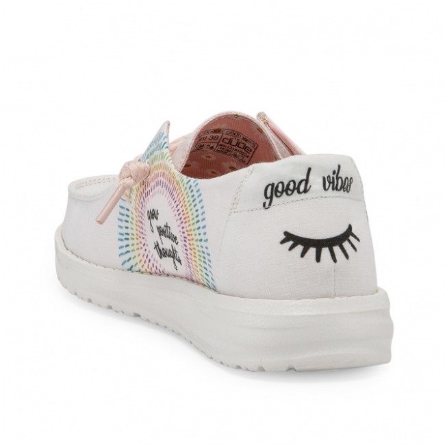 Heydude España Wendy Chambray Doodle Buenas Vibraciones