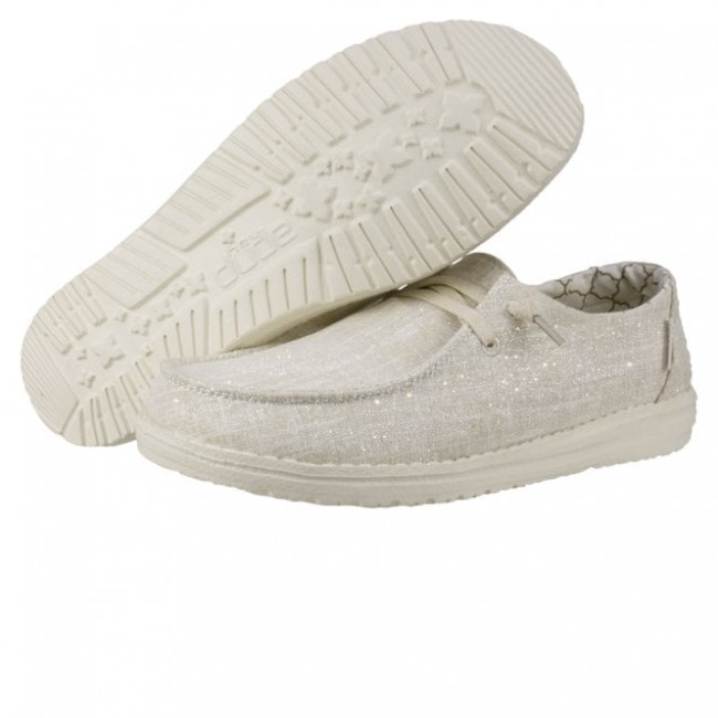 Heydude España Wendy Chambray Brillo Dorado