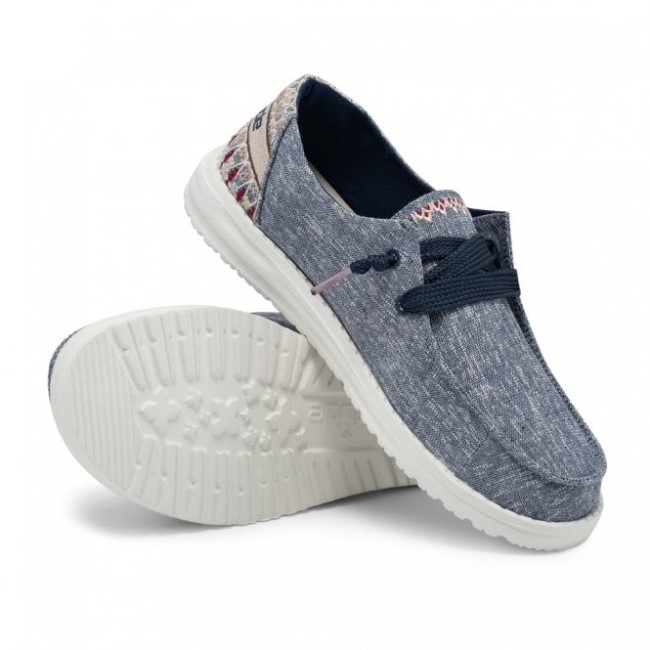 Heydude España Wendy Chambray Iris Blue